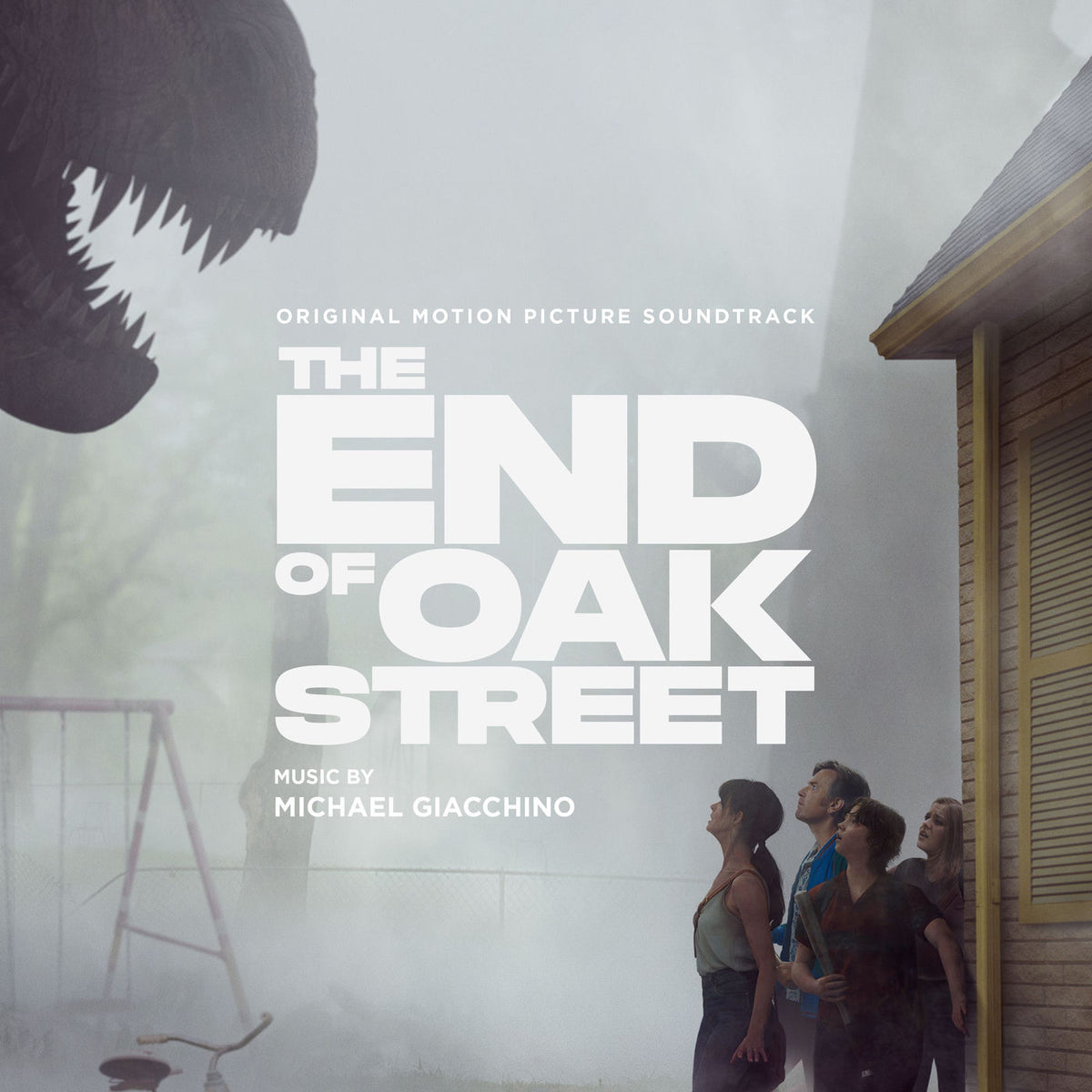 Michael Giacchino – The End Of Oak Street (Teal & Brown Vinyl) vinyl record cover