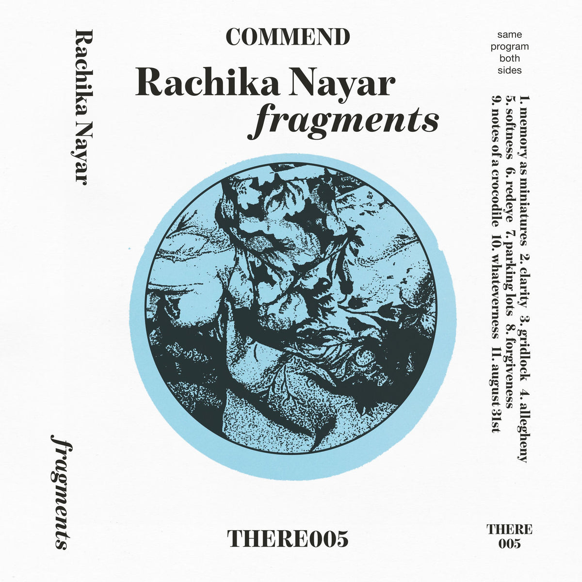 Rachika Nayar – fragments vinyl cover
