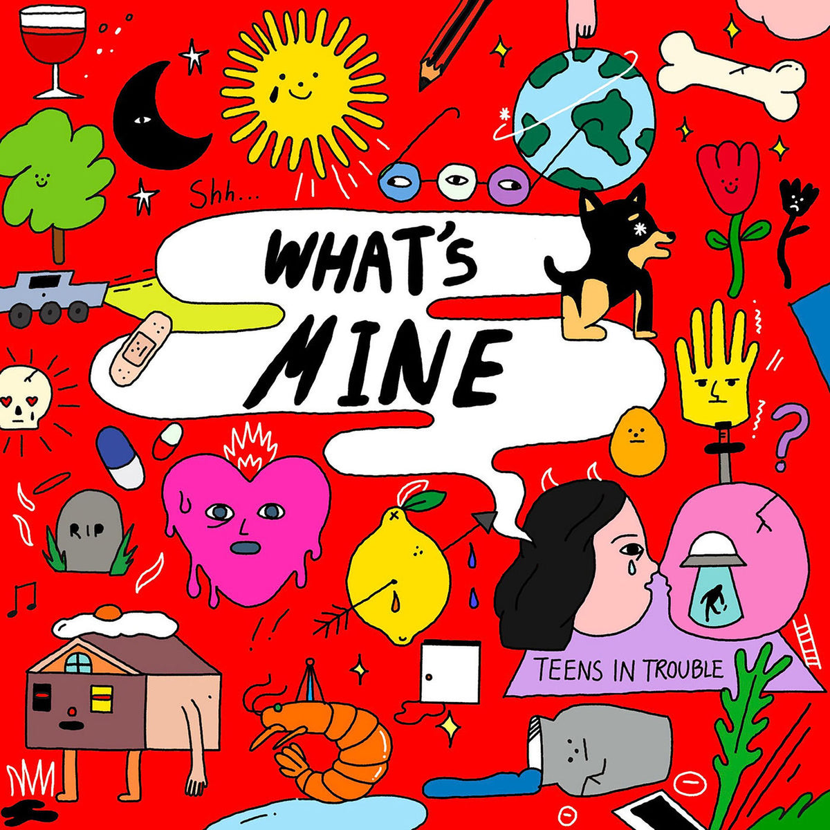 Teens In Trouble – What'S Mine vinyl record cover