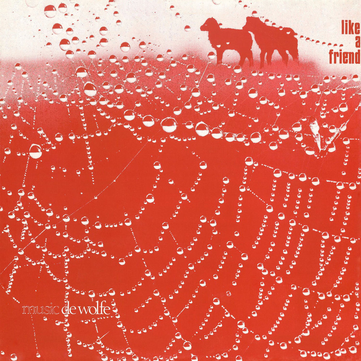 Roger Webb – Like a Friend vinyl record cover