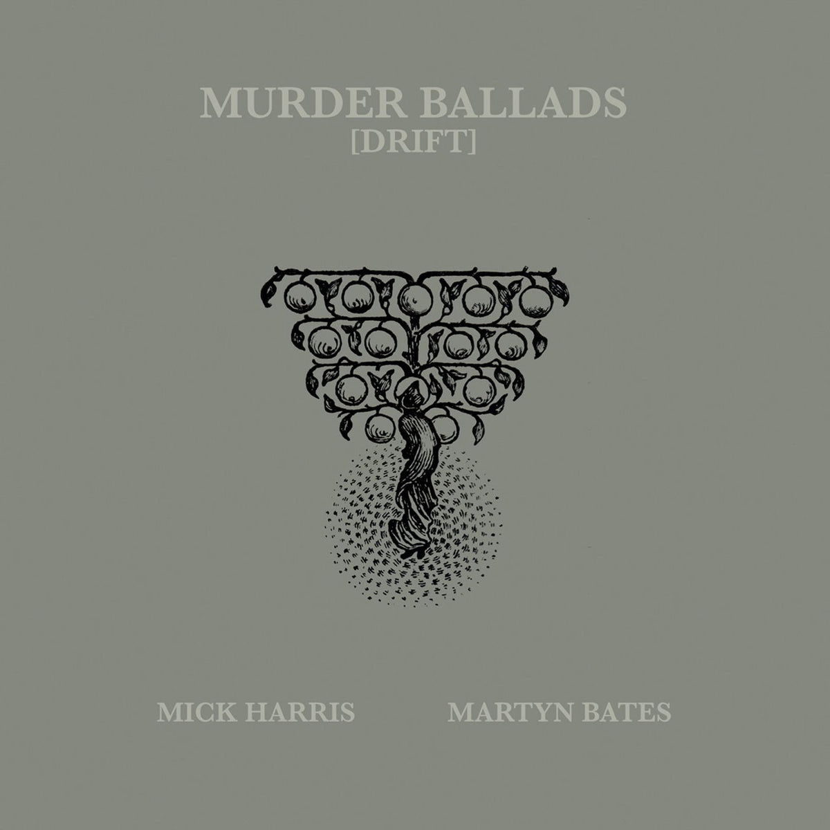 Mick Harris – Murder Ballads [Drift] vinyl cover