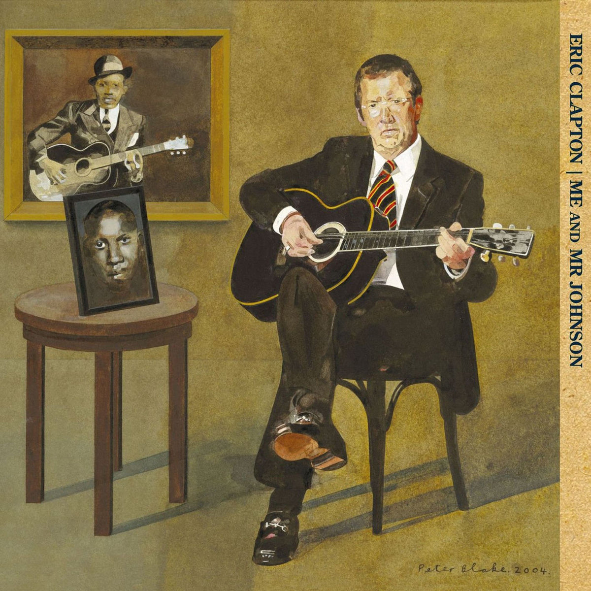 Eric Clapton – Me & Mr Johnson vinyl record cover