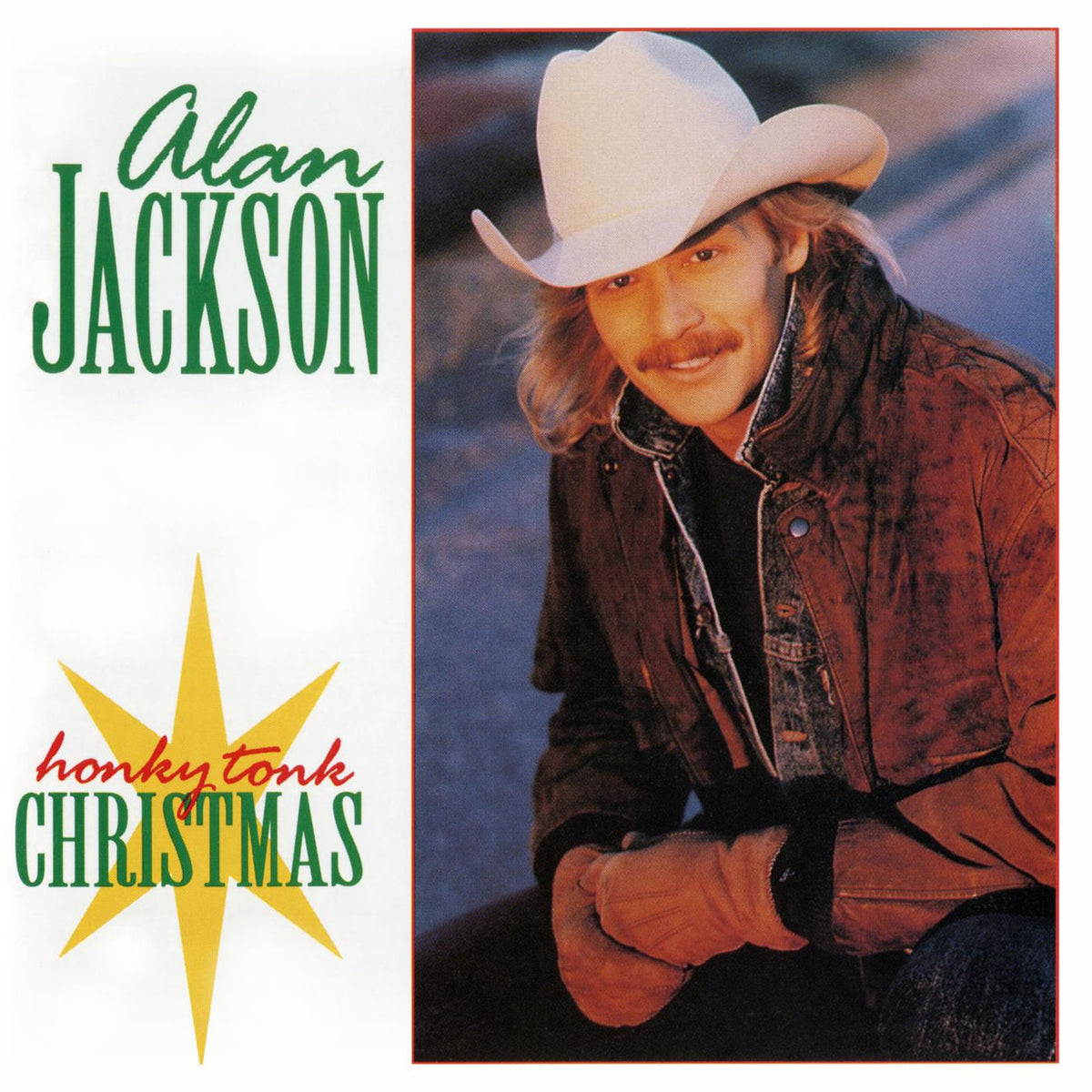 Alan Jackson – Honky Tonk Christmas vinyl record cover