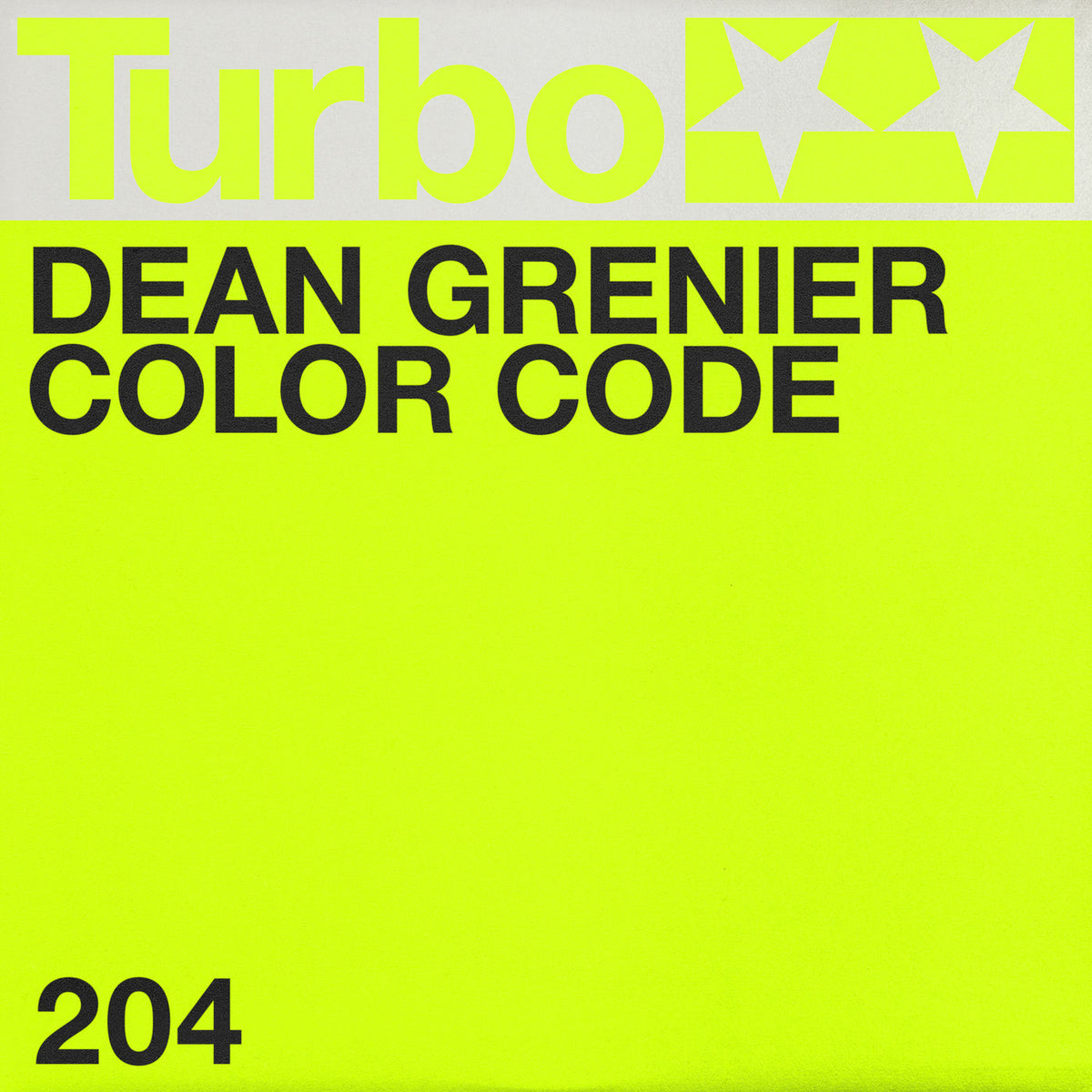 Dean Grenier – Color Code vinyl cover