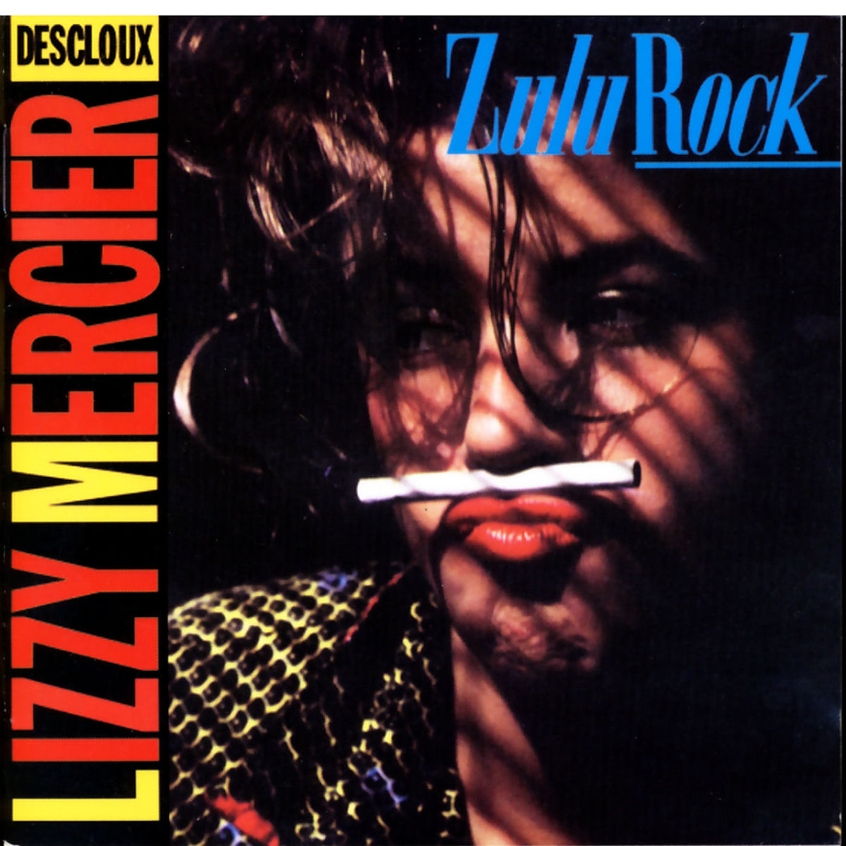 Lizzy Mercier Descloux – Zulu Rock vinyl cover