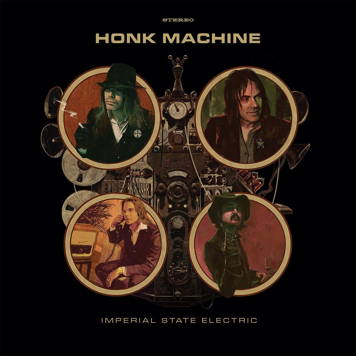 Imperial State Electric – Honk Machine vinyl record cover