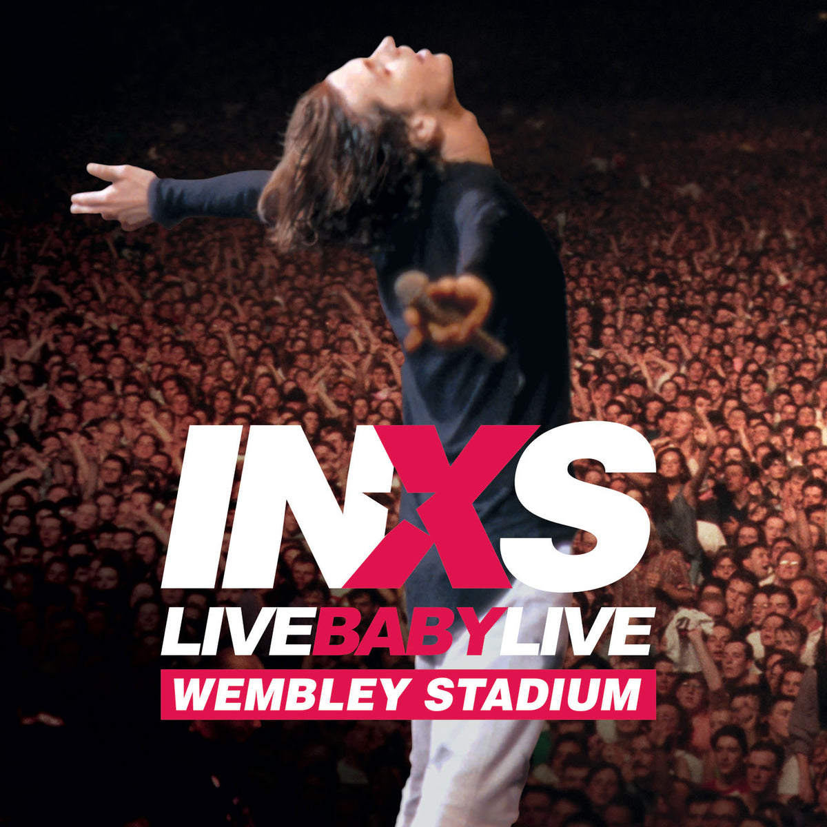INXS – Live Baby Live vinyl cover