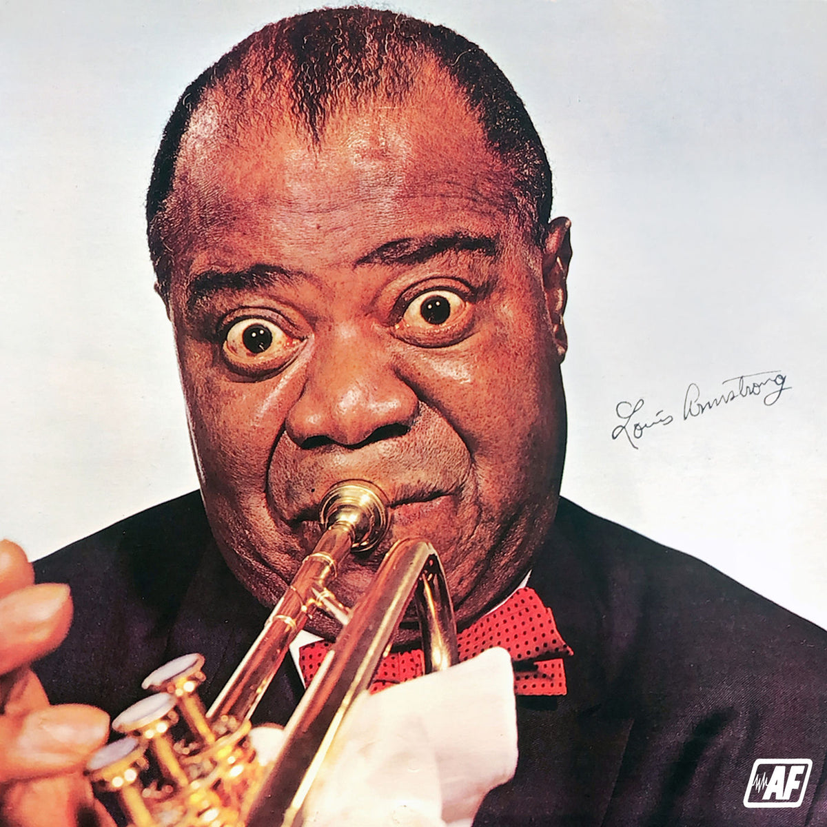 Louis Armstrong – The Definitive Album By Louis Armstrong vinyl record cover