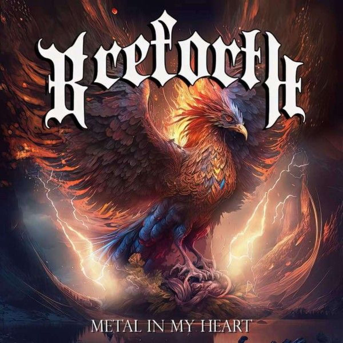 Breforth – Metal In My Heart vinyl record cover