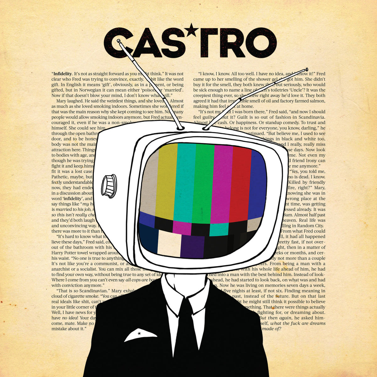 Castro – Infidelity vinyl record cover