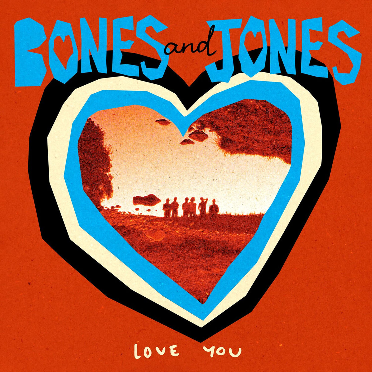 Bones And Jones – Love You vinyl record cover