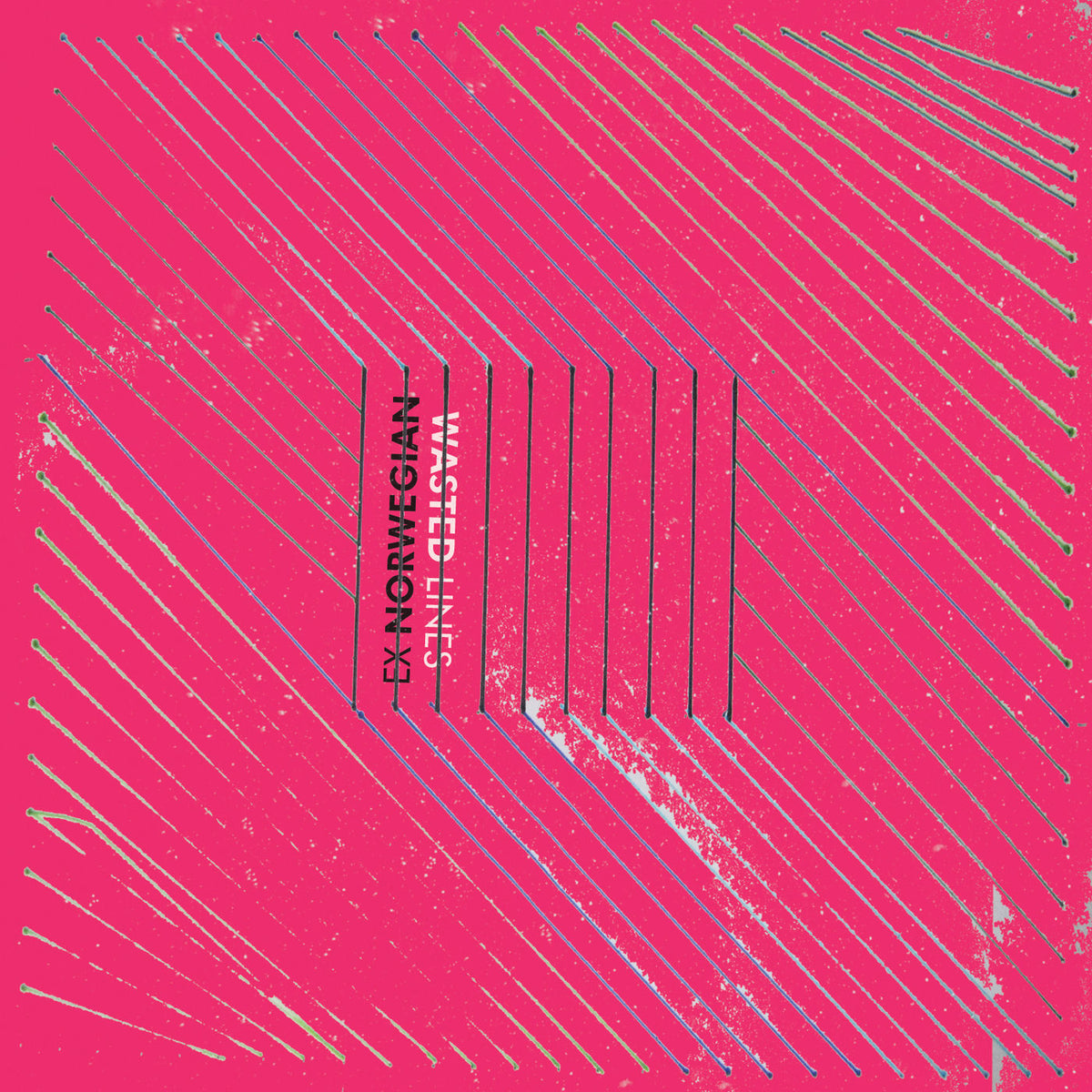 Ex Norwegian – Wasted Lines - Pink vinyl record cover