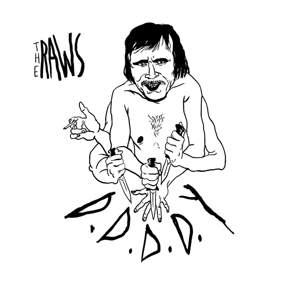 The Raws – D.D.D.D.Y. vinyl cover