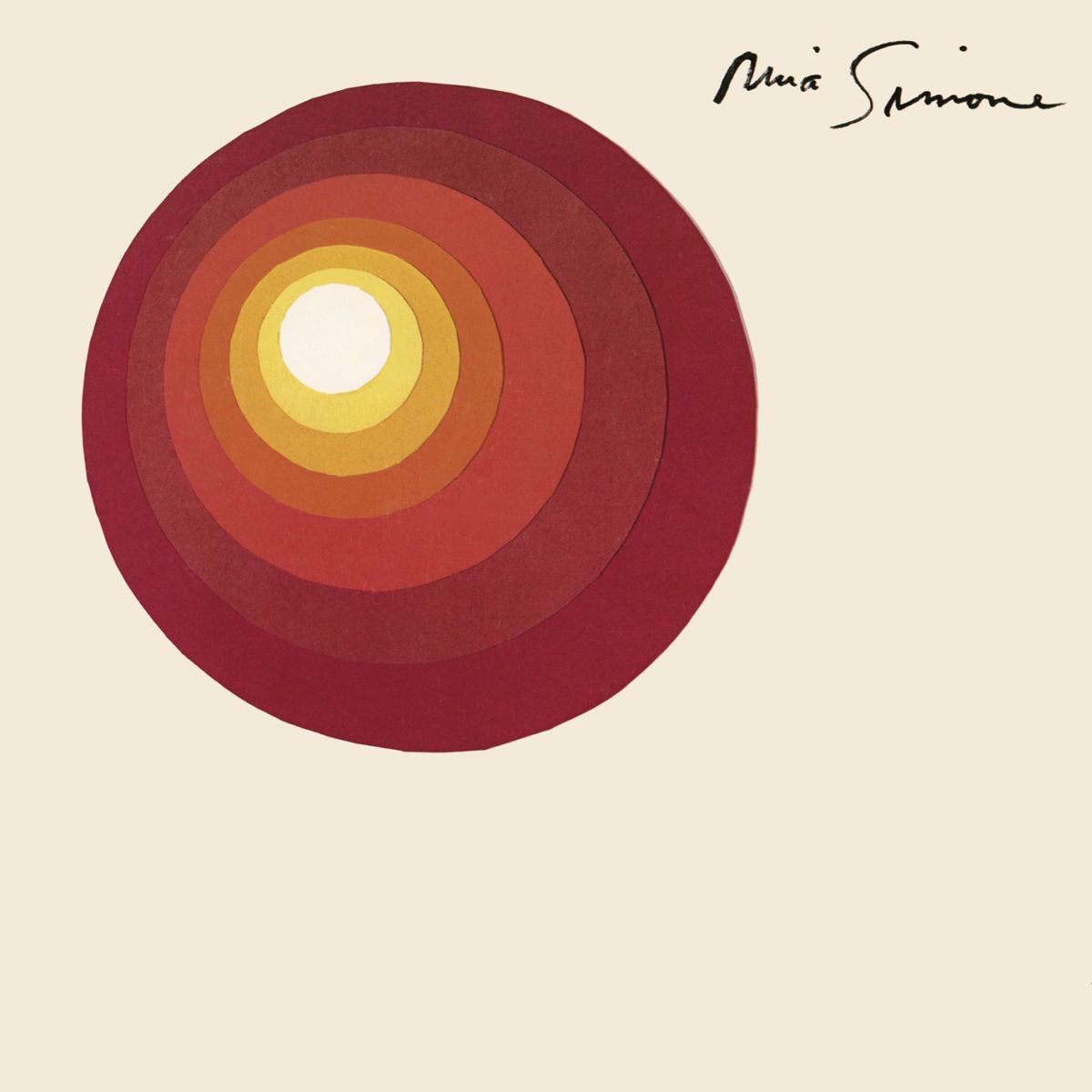 Nina Simone – Here Comes the Sun vinyl record cover