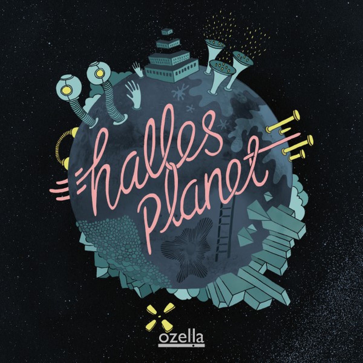 Gunnar Halle – Halle's Planet vinyl record cover