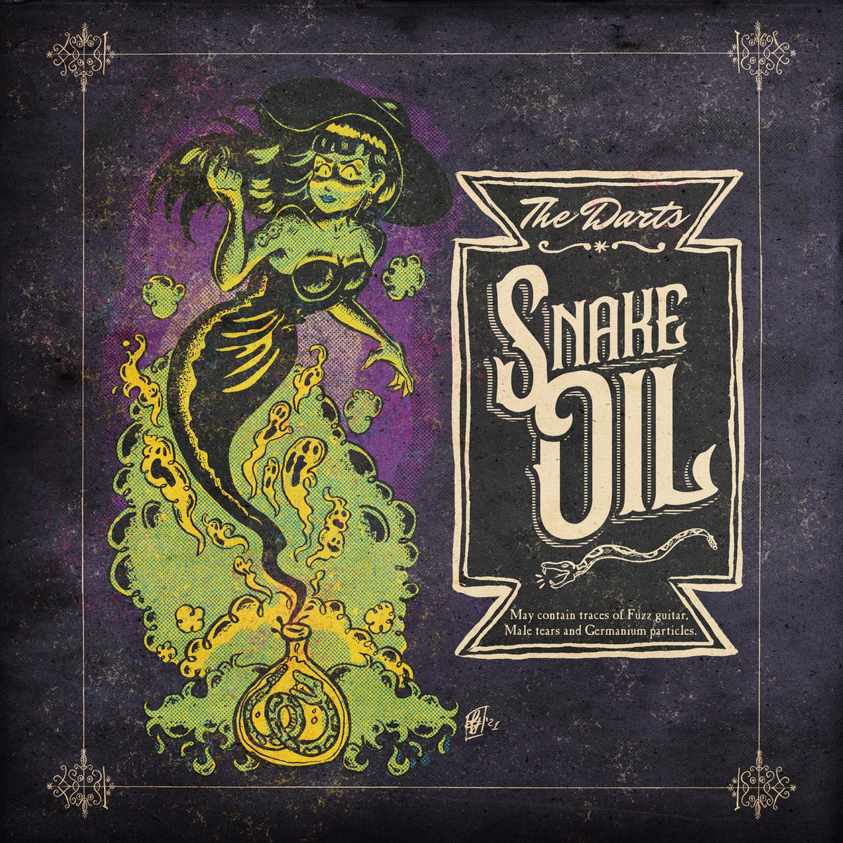 The Darts (U.S.) – Snake Oil vinyl cover