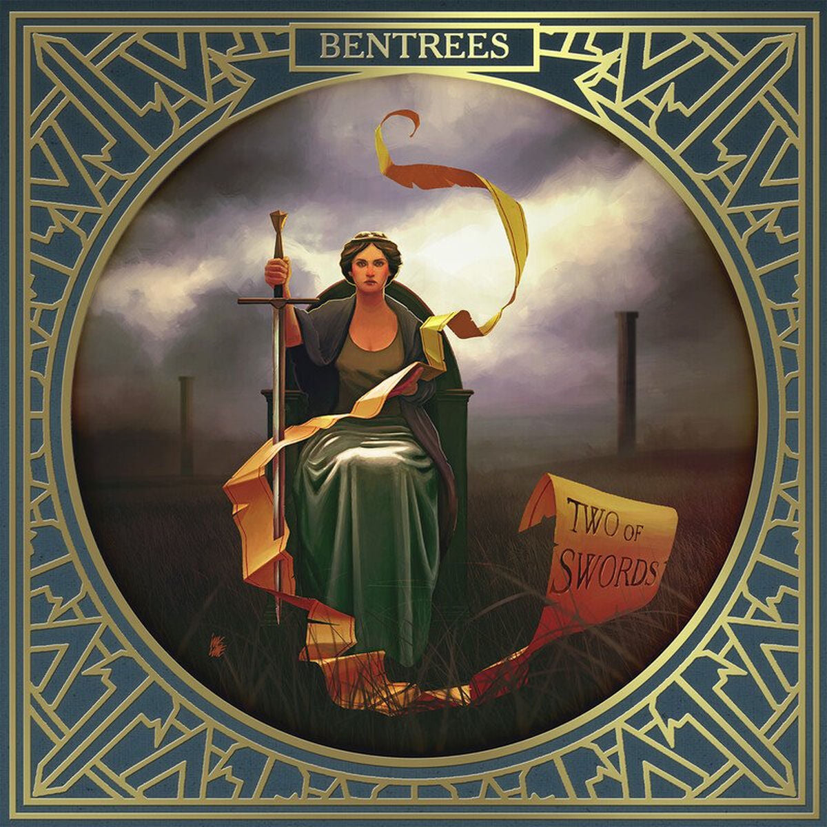 Bentrees – Two of Swords vinyl record cover