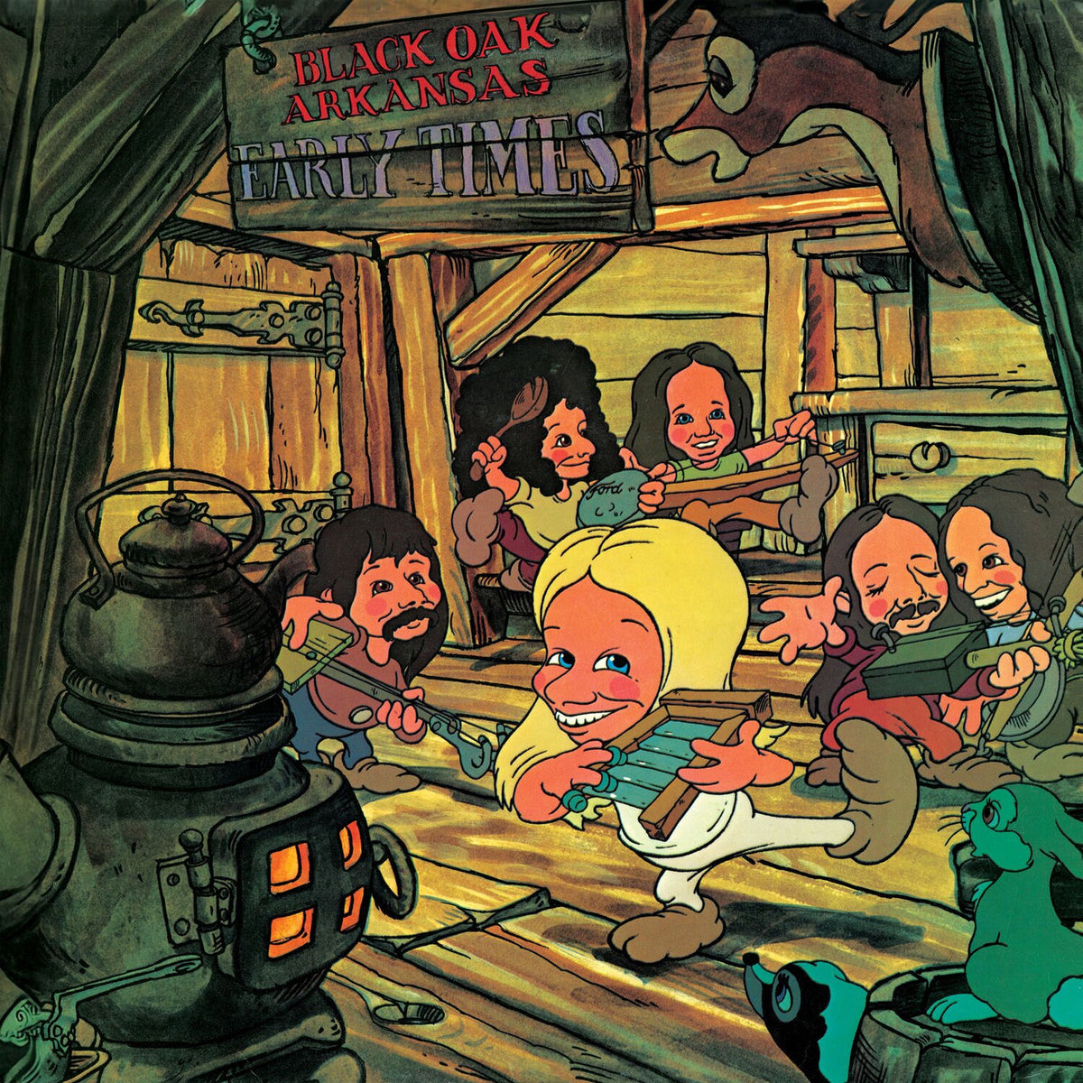 Black Oak Arkansas – Early Times vinyl record cover