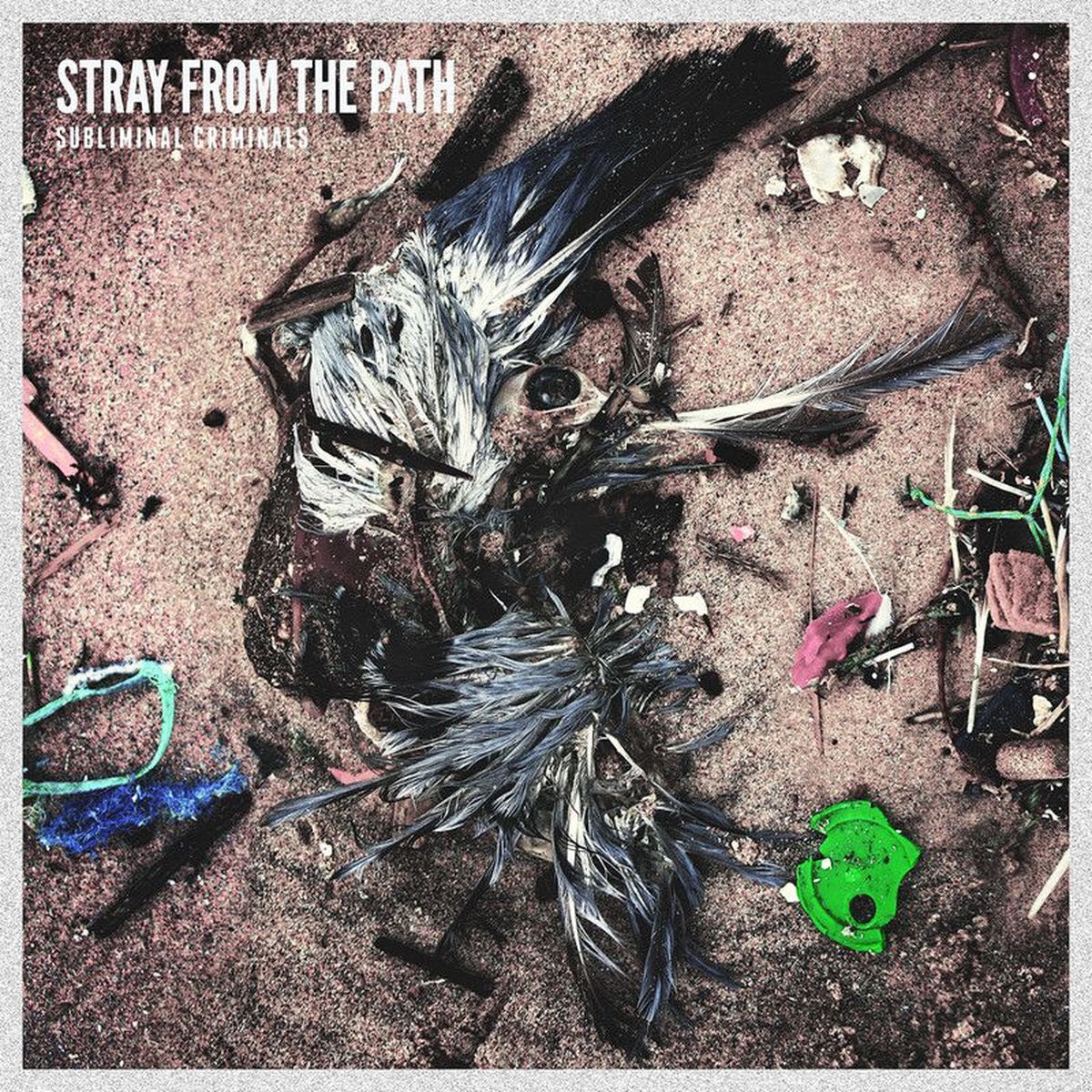 Stray From The Path – Subliminal Criminals (GREEN/YELLOW SPLIT) (COLV) vinyl record cover