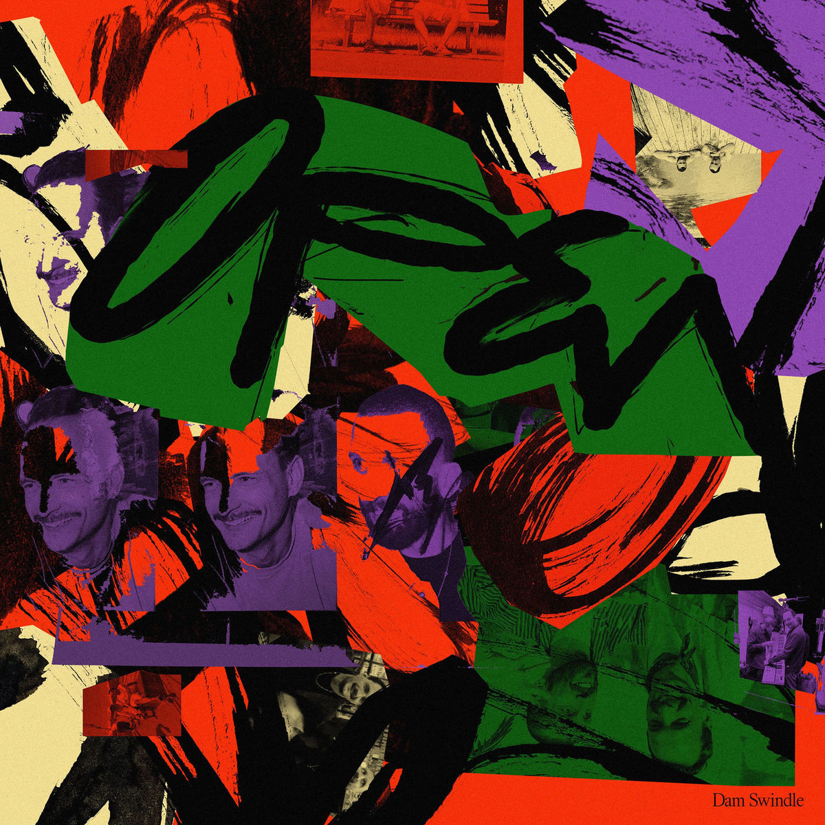 Dam Swindle – OPEN vinyl record cover