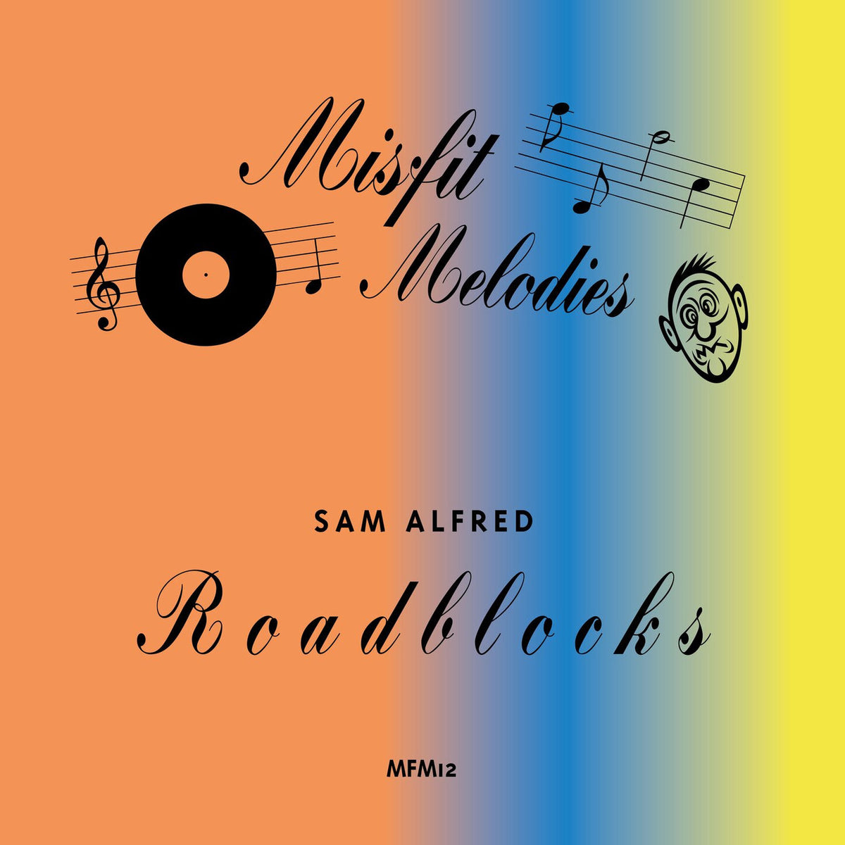 Sam Alfred – Roadblocks vinyl cover