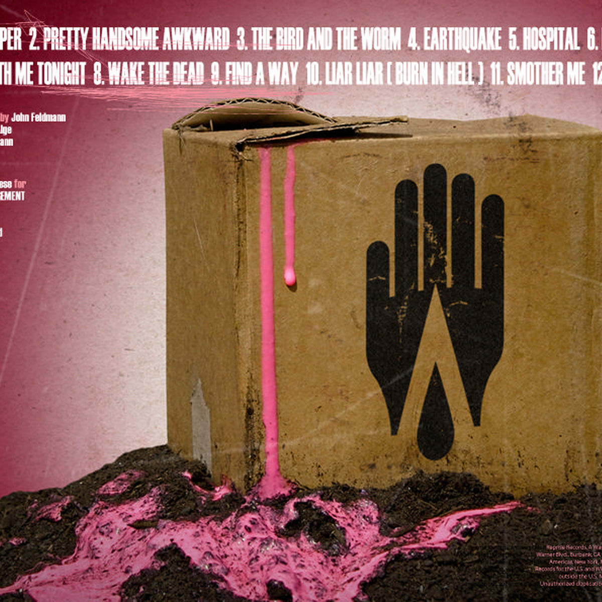 The Used – Lies for the Liars vinyl cover