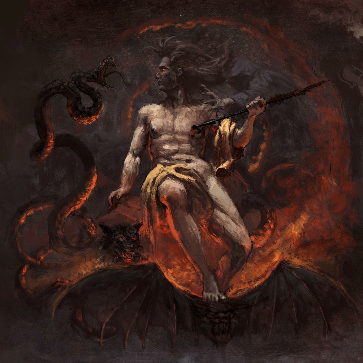 Andracca – To Bare the Weight of Death vinyl cover