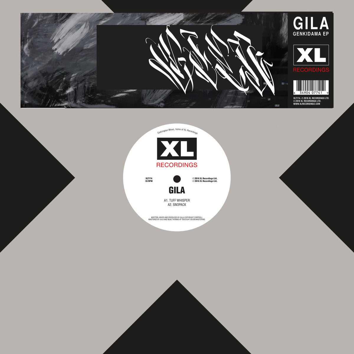 Gila – GENKIDAMA vinyl cover