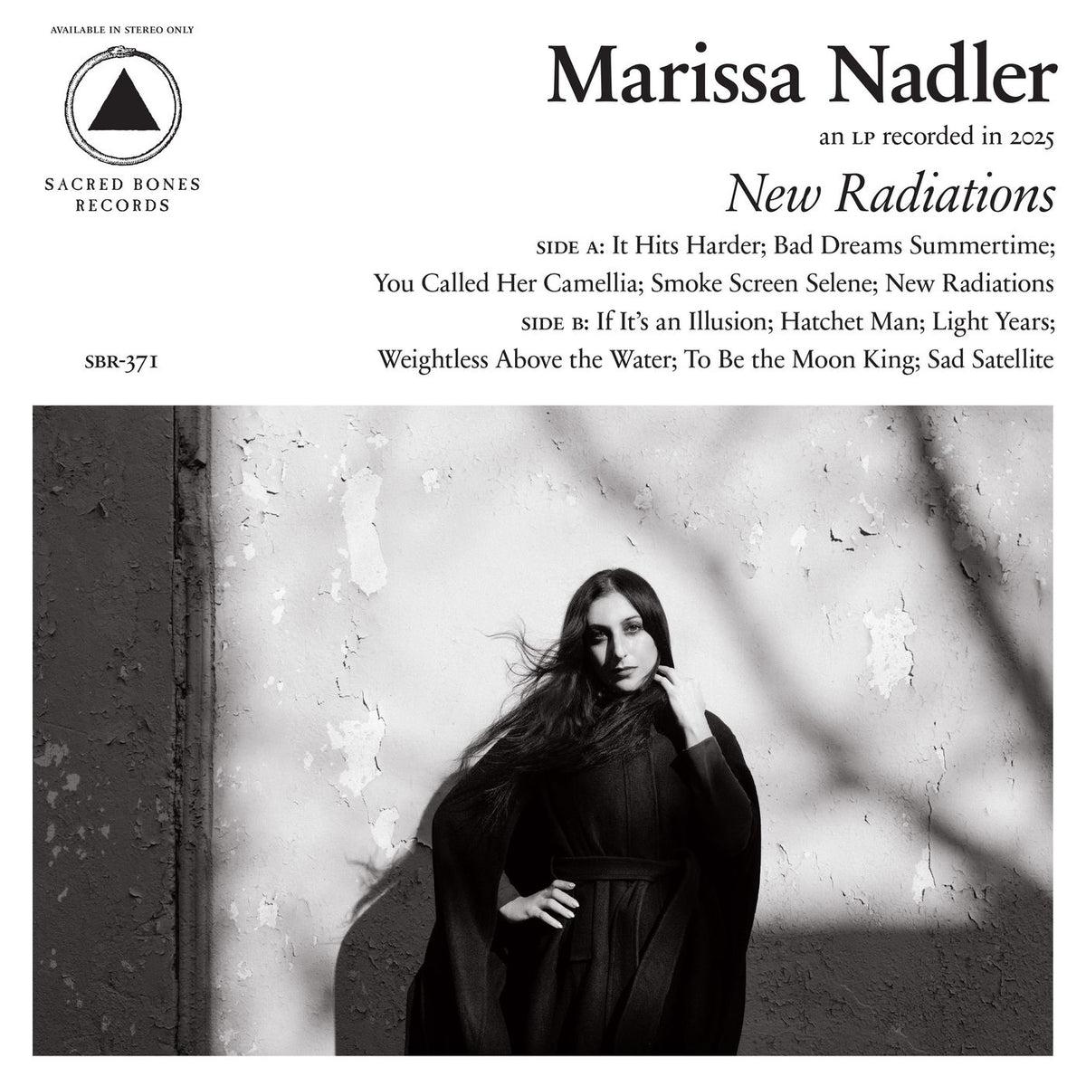 Marissa Nadler – New Radiations vinyl record cover