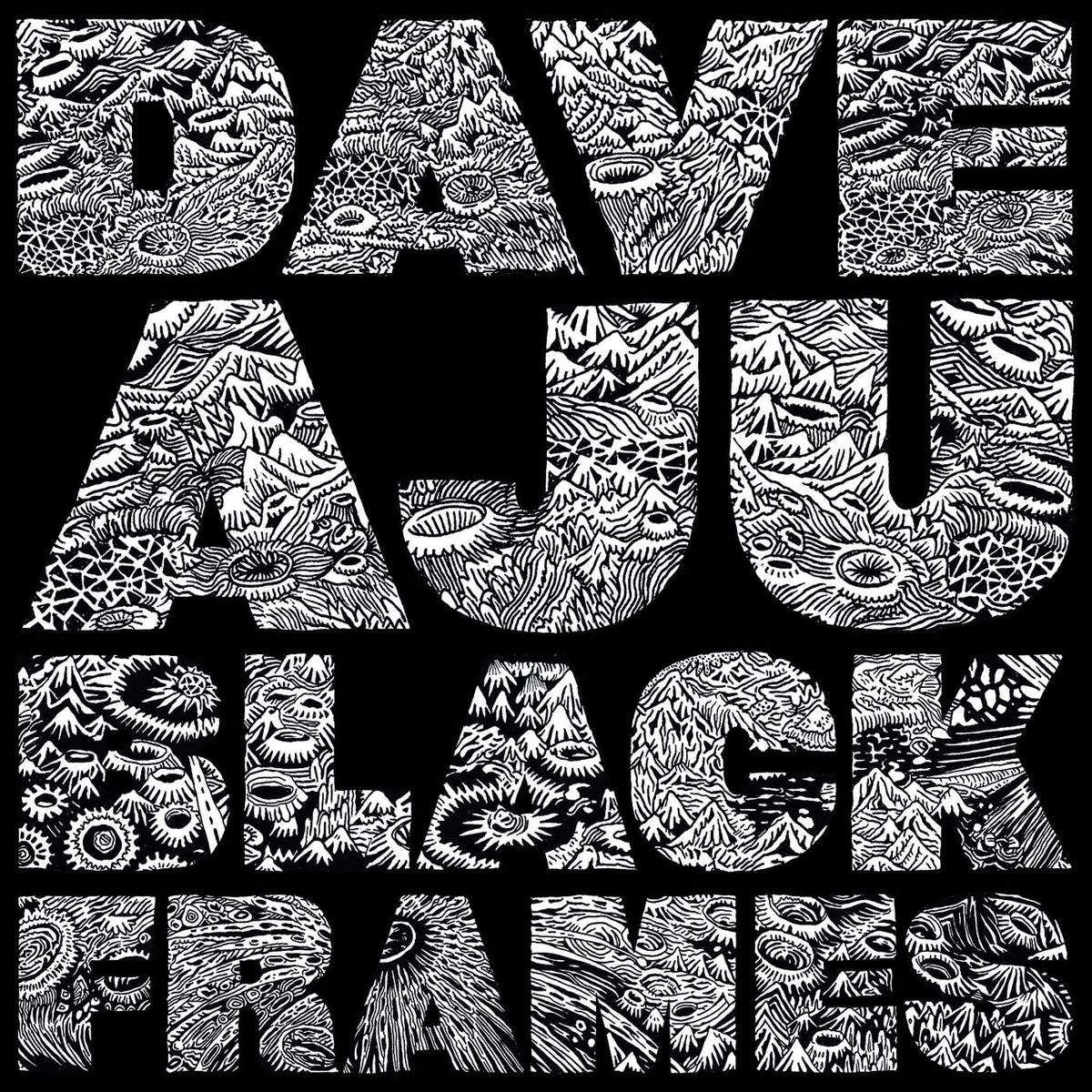 Dave Aju – Black Frames vinyl cover