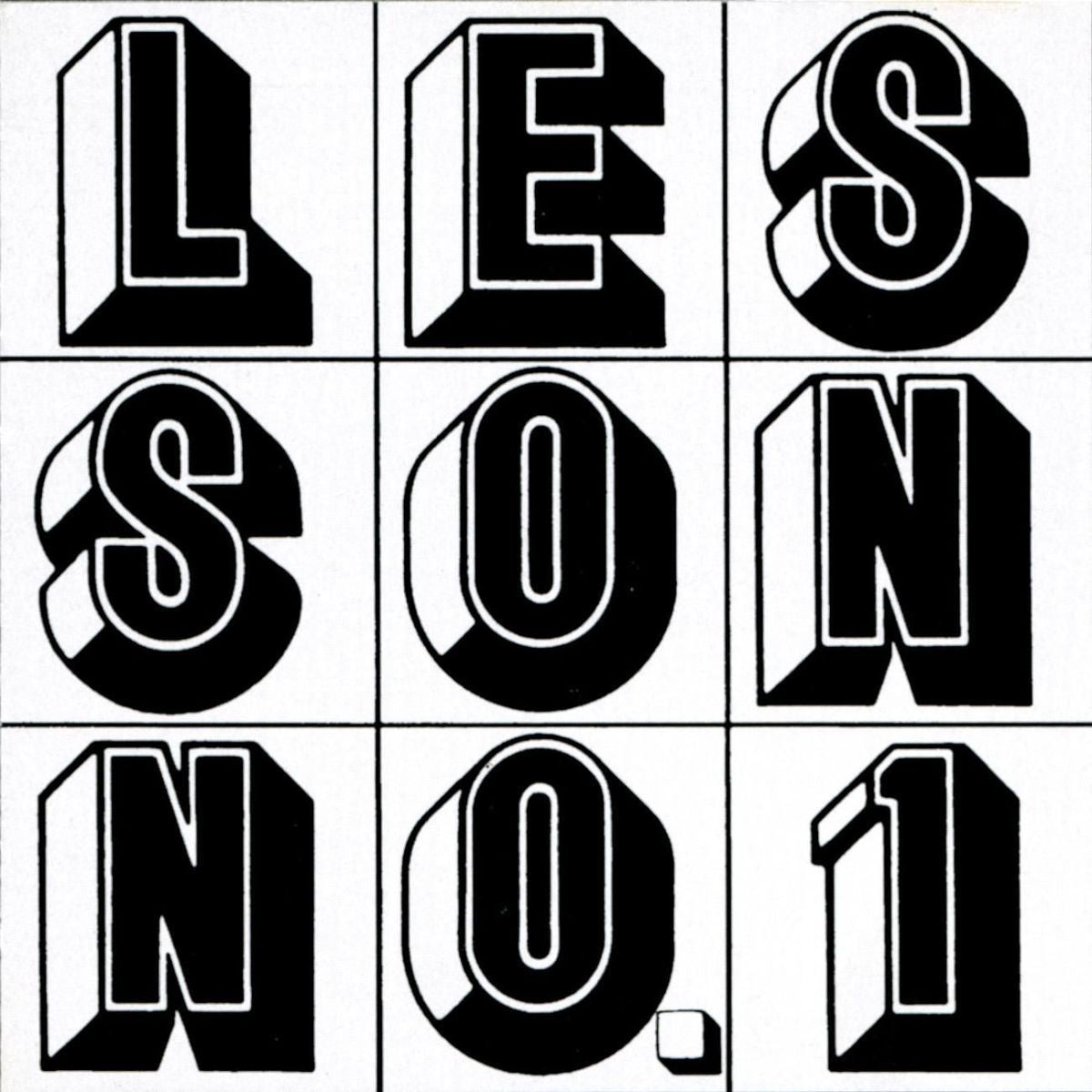 Glenn Branca – Lesson No.1 vinyl cover