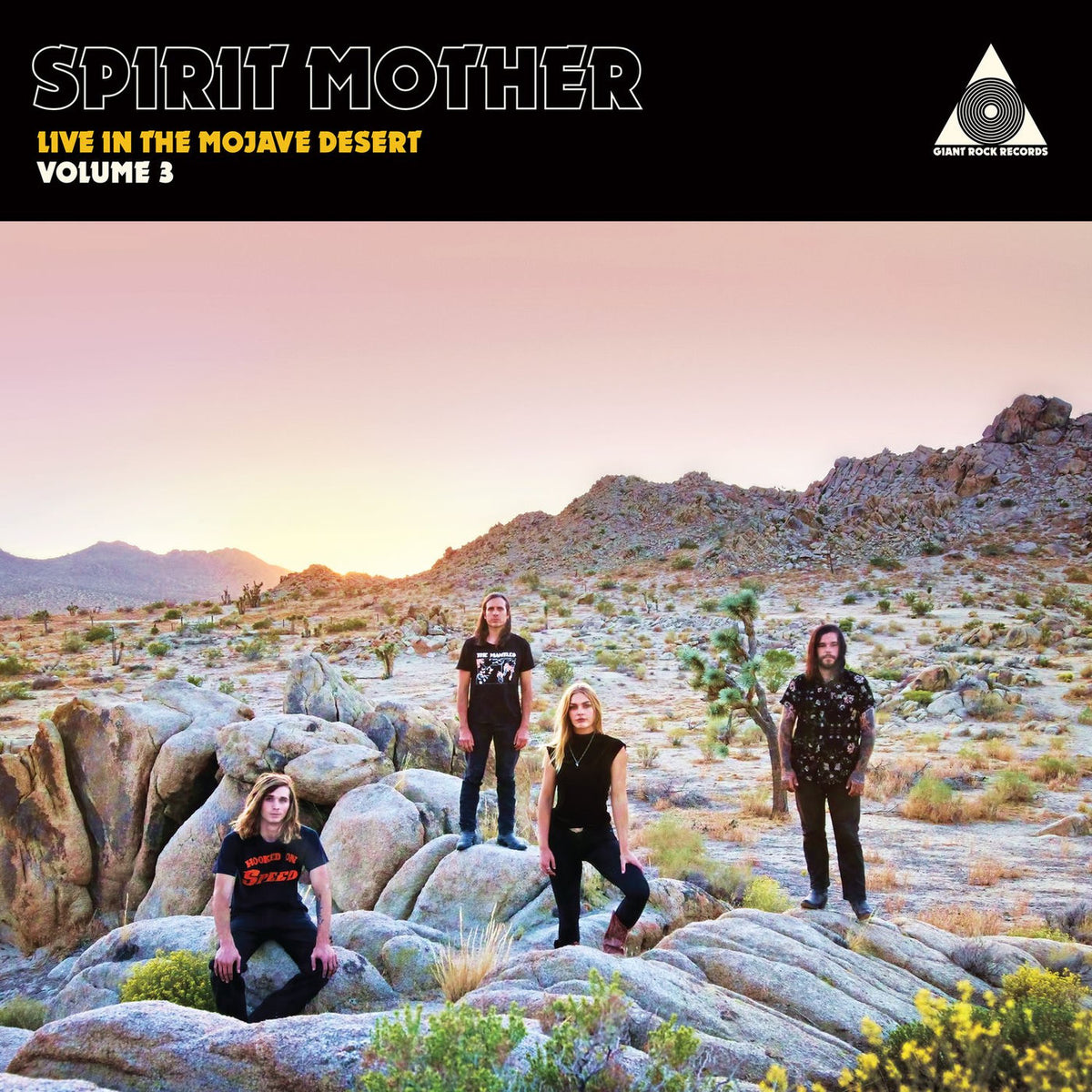 Spirit Mother – Live in the Mojave Desert vinyl record cover