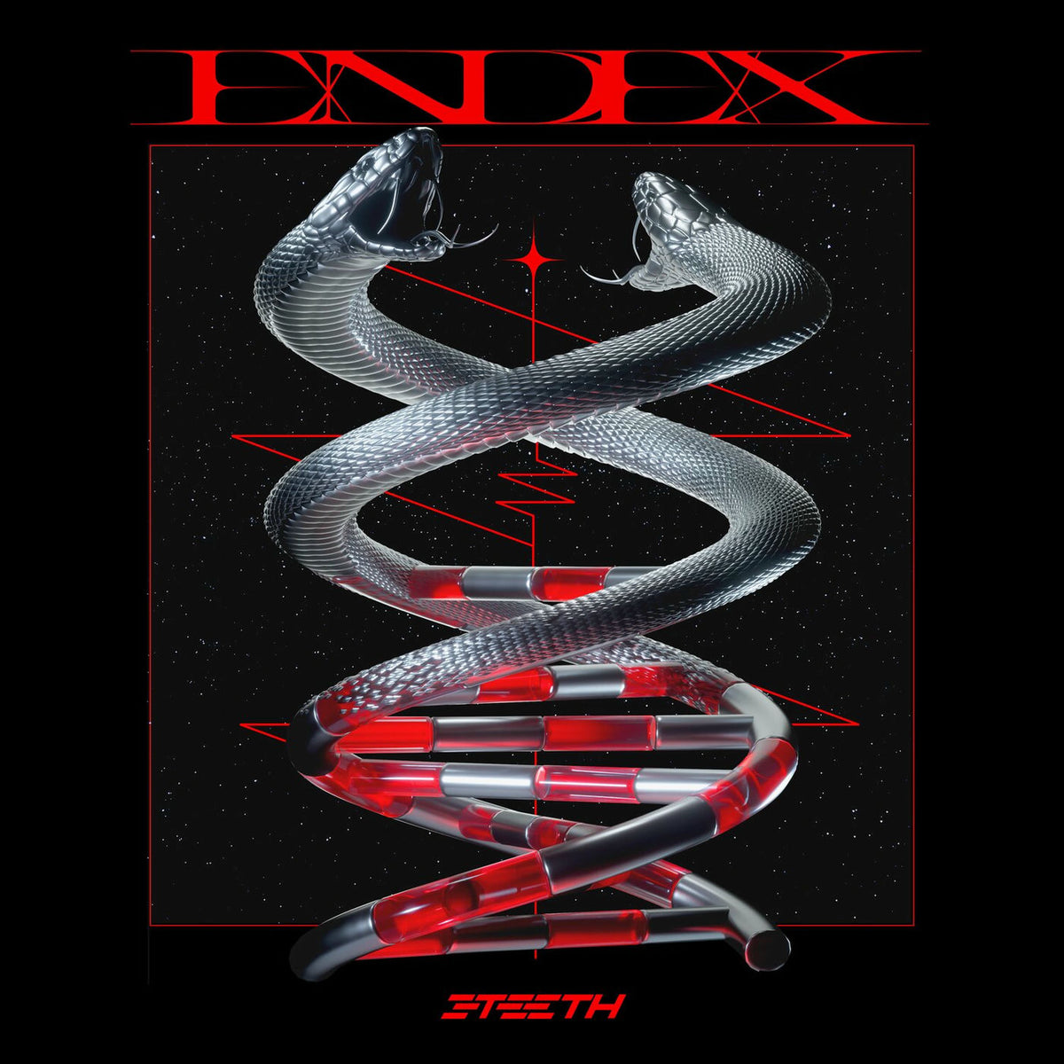 3teeth – Endex vinyl record cover