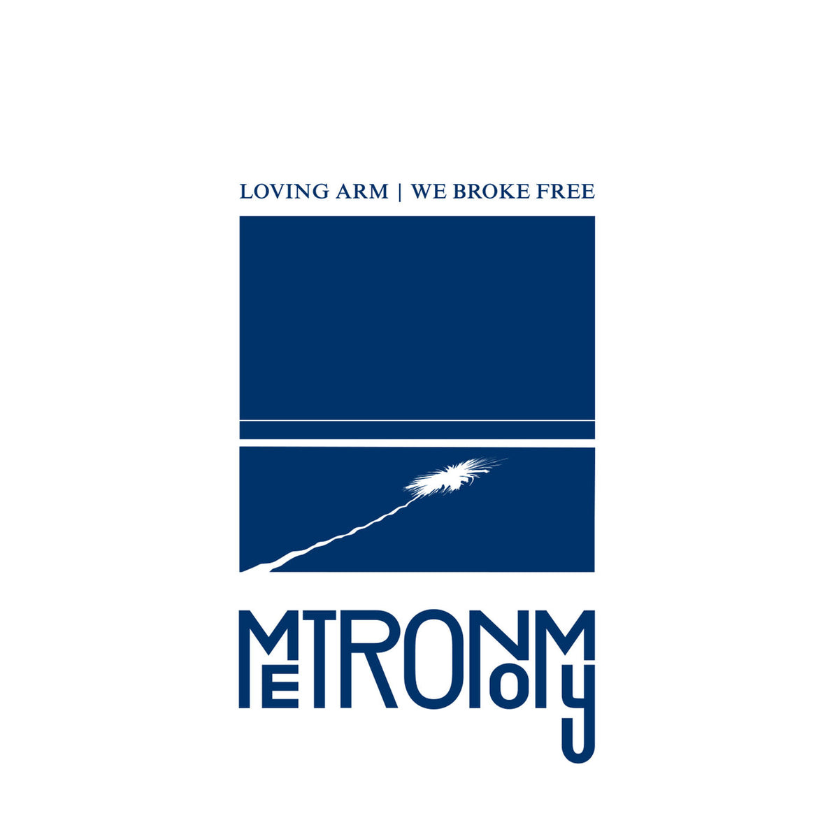 Metronomy – Loving Arm / We Broke Free (Remix) vinyl cover