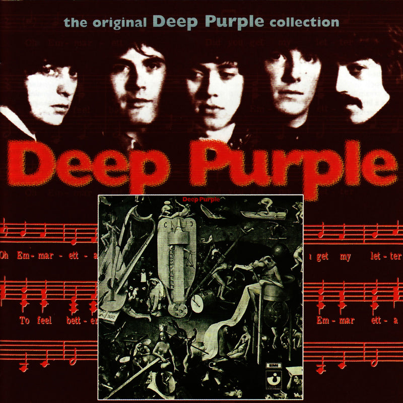 Deep Purple – Deep Purple vinyl record cover