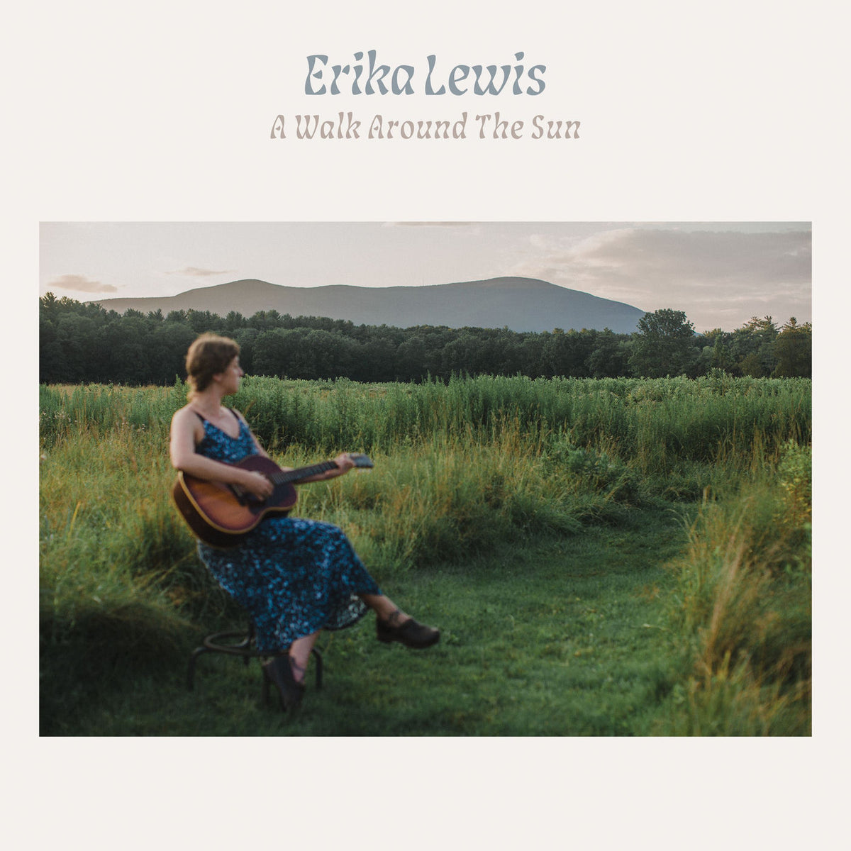 Erika Lewis – A Walk Around The Sun vinyl cover