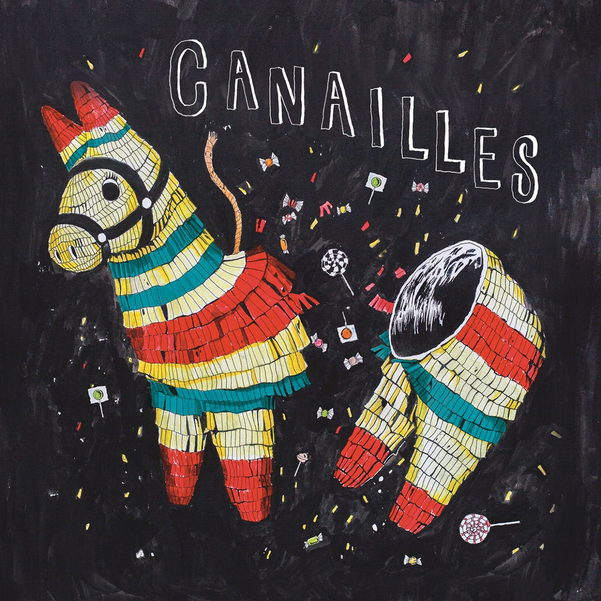 Canailles – Backflips vinyl record cover