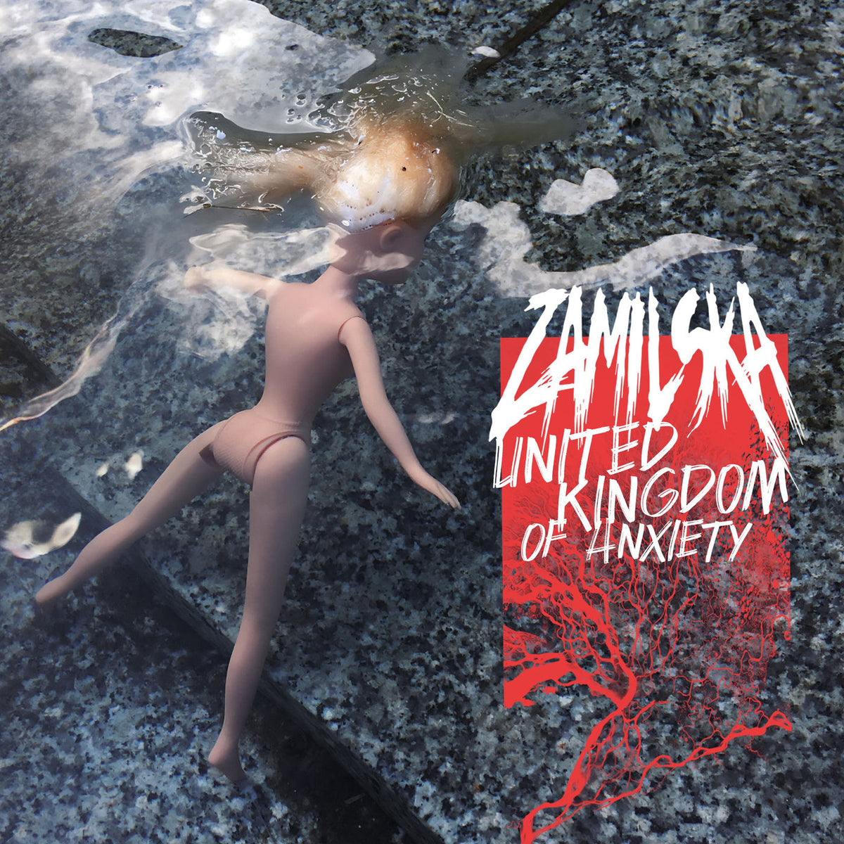 Zamilska – United Kingdom of Anxiety vinyl record cover