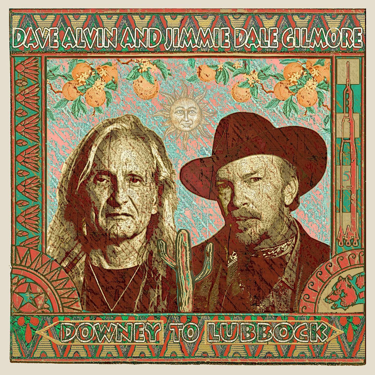 Dave Alvin – Downey to Lubbock vinyl cover