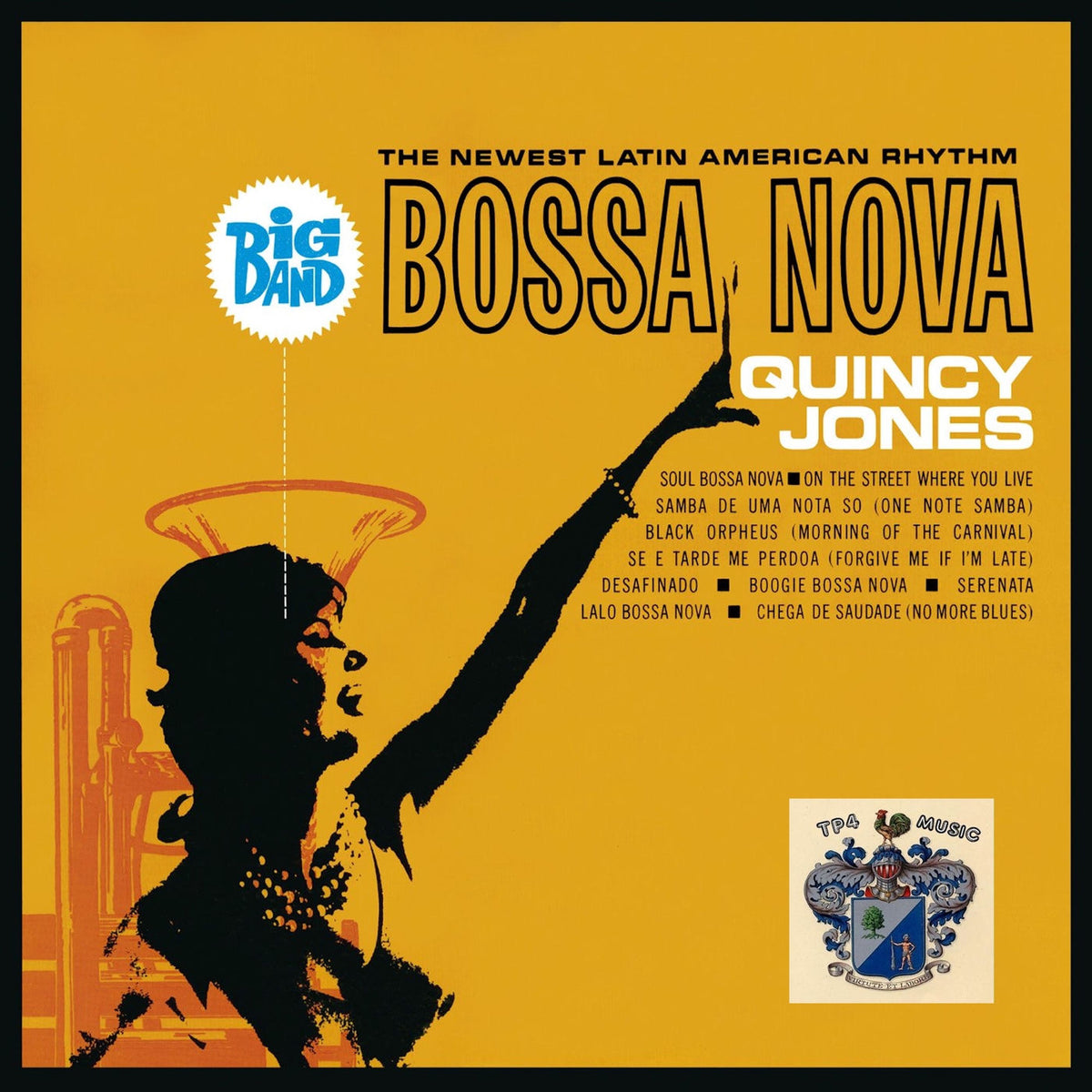Quincy Jones – Big Band Bossa Nova vinyl record cover