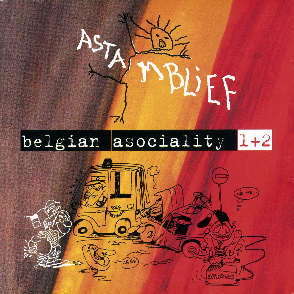 Belgian Asociality – Astamblief vinyl record cover