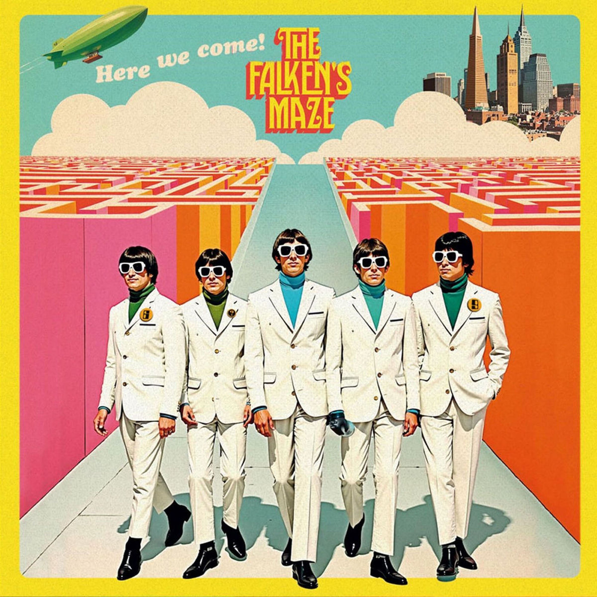 The Falken's Maze – Here We Come! vinyl cover