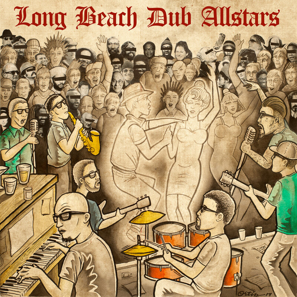 Long Beach Dub All Stars – Long Beach Dub Allstars vinyl record cover