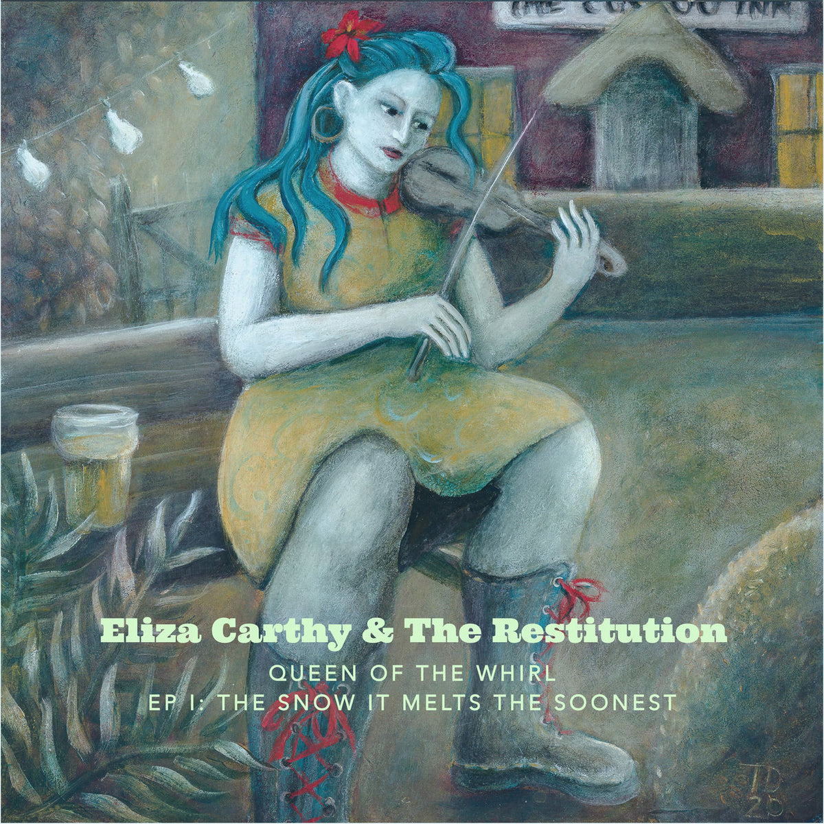 Eliza Carthy – Queen of the Whirl (EP) vinyl cover