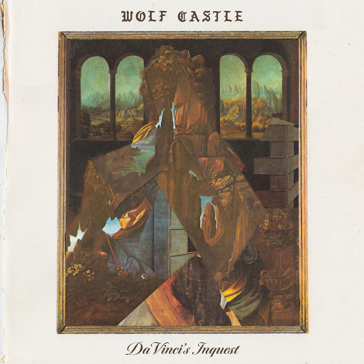 Wolf Castle – Da Vinci'S Inquest [LP] (GREEN VINYL) vinyl record cover