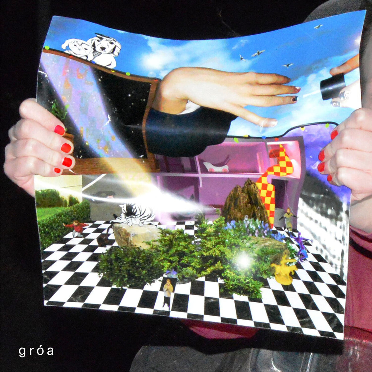GRÓA – Í Glimmerheimi vinyl cover