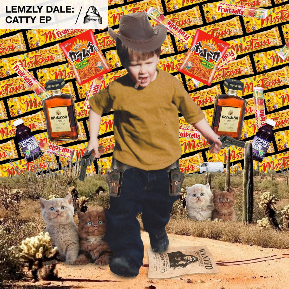 Lemzly Dale – Catty vinyl cover