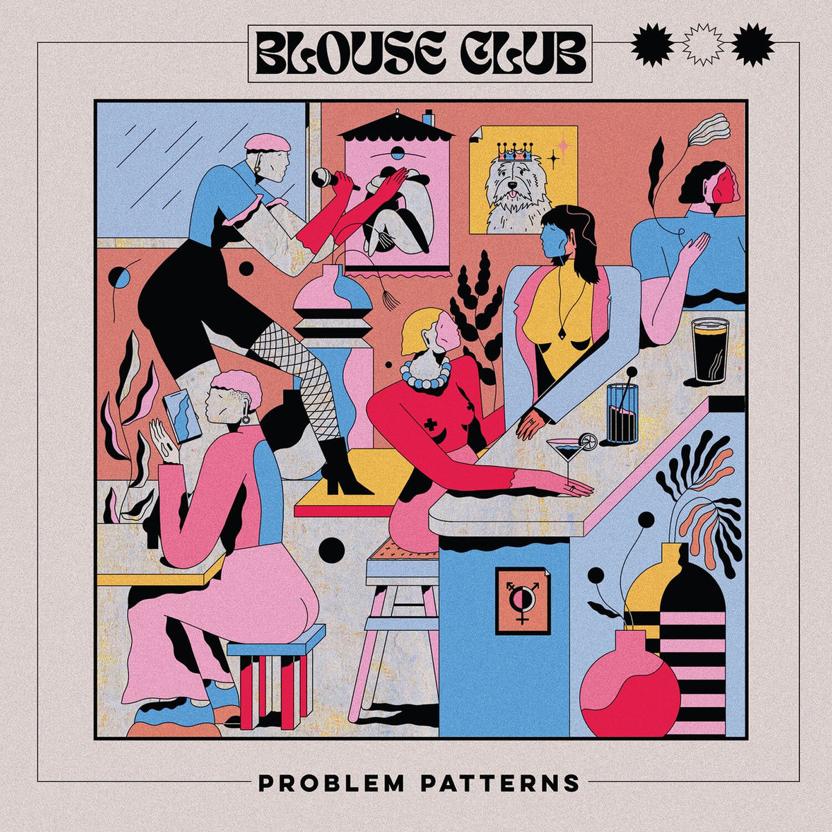 Problem Patterns – Blouse Club vinyl record cover