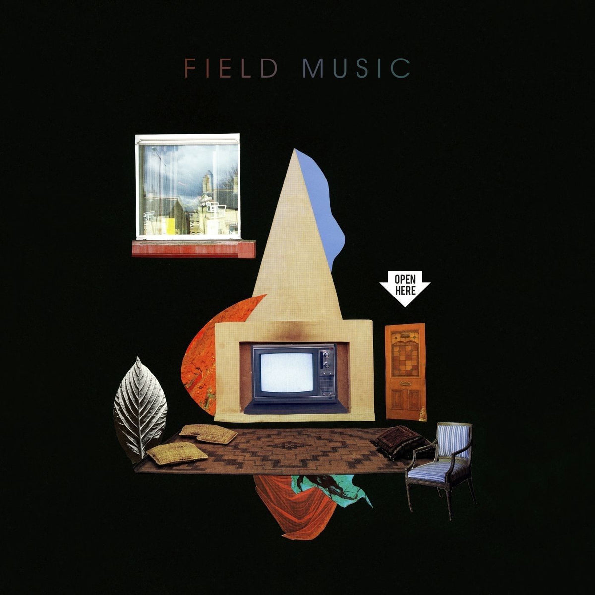Field Music – Open Here vinyl record cover