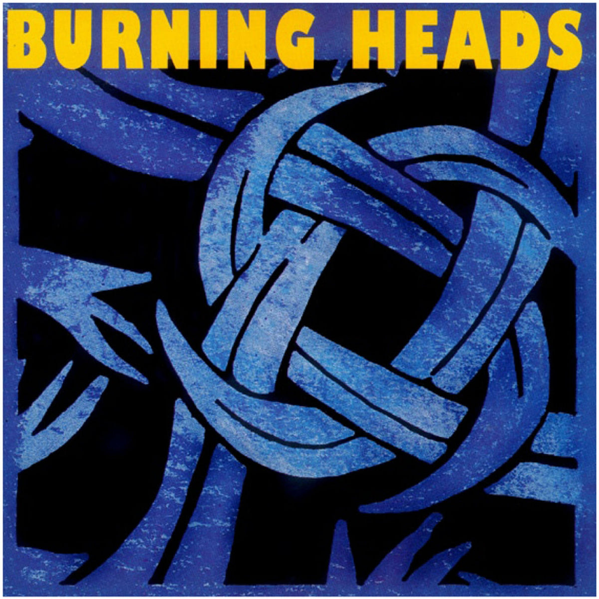 Burning Heads – Burning Heads (Orange Vinyl) vinyl record cover